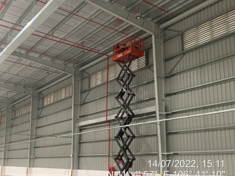 DỰ ÁN THI CÔNG FITOUT KHO THUỐC BÌNH DƯƠNG